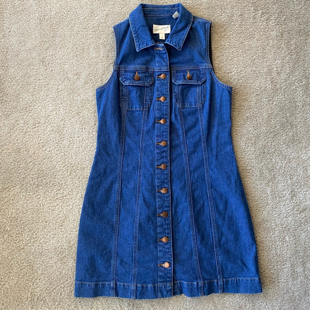 Denim dress NWT universal threads